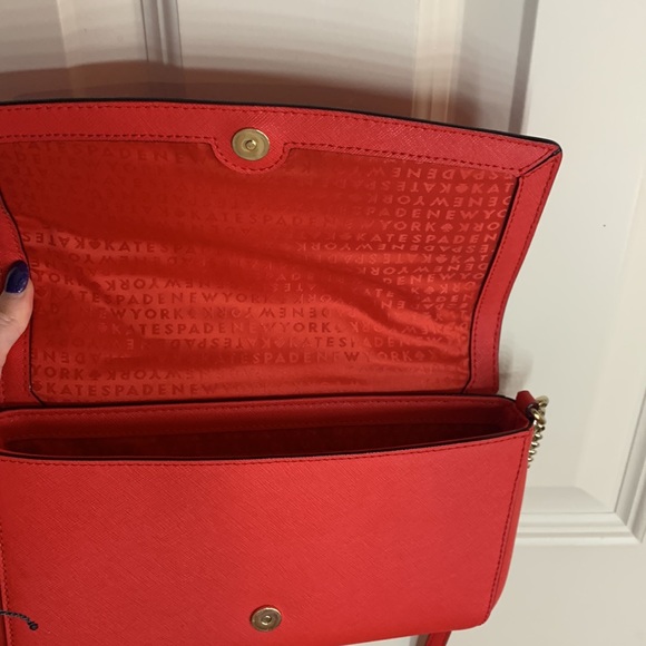 RED KATE SPADE PURSE ❣️❣️❣️ - Picture 6 of 7